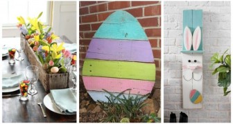 Pasqua: crea le tue decorazioni riciclando con fantasia il legno dei pallet!