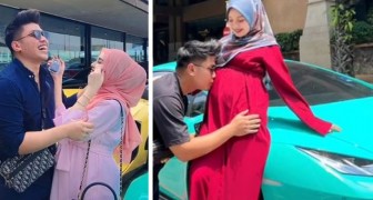 Schwangere Frau schenkt ihrem Mann einen Lamborghini im Wert von 190.000 Euro: Es ist eine Belohnung für die Opfer, die er bringen wird