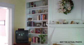 En familj flyttar in i ett nytt hus och hittar ett dolt rum bakom en bokhylla (+VIDEO)