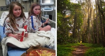 Due sorelline si perdono mentre giocano vicino casa e sopravvivono 2 notti nel bosco