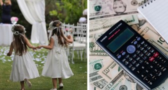 3 couples bring their uninvited children to a wedding: the bride and groom ask them to pay for the kids