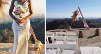 Bruden förbereder sitt bröllop med 40 gäster och spenderar bara 500 dollar: hur klarade hon det?