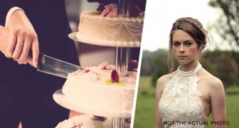 En man slänger en tårta i ansiktet på sin fru på bröllopsdagen: hon ber om skilsmässa dagen efter