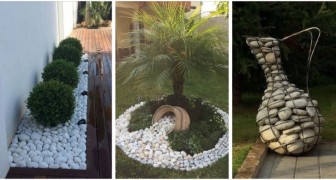 Utilisez les galets et les pierres en tout genre pour décorer le jardin avec style et créativité 