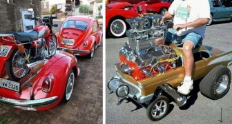 Auf dieser Facebook-Seite werden die seltsamsten und originellsten Fahrzeuge vorgestellt, die jemals auf den Straßen unterwegs waren: 17 Beispiele