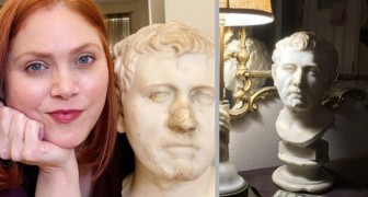 Ze koopt een marmeren buste voor $35 op de rommelmarkt en ontdekt dan dat het uit het oude Rome komt