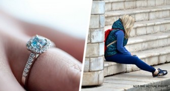 Ele diz para ela escolher o anel de noivado, mas depois o entrega para outra: tinha 7 relacionamentos ao mesmo tempo