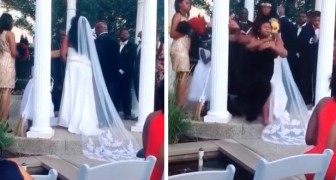 Pregnant woman interrupts a wedding at the most crucial moment: I have your baby inside of me, listen to me