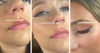 Woman spends $ 300 on her wedding make-up, but the result is very disappointing: I can do better myself