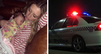Bebisens mjölk tar slut mitt i natten, men 2 poliser köper den till henne (+VIDEO)