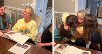 Tvillingsystrar ber sin styvmamma att adoptera dem på Mors dag