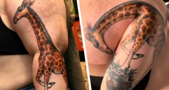 Tatuaggi che si trasformano quando le persone si muovono: 11 esempi sorprendenti