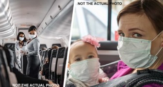 Ele se recusa a dar lugar no avião a uma mulher com um bebê: paguei pelo espaço extra para as pernas