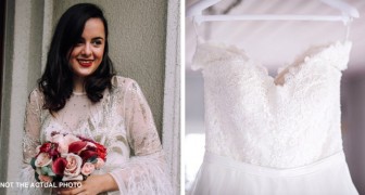 Hennes framtida man vill inte att hon spenderar 2000 dollar på sin brudklänning och lämnar tillbaka den i smyg: Hyr en istället