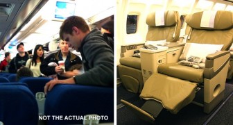 Passagier verhindert een moeder om de stoel achterover te leunen tijdens 7 uur durende vlucht: dit zorgt voor ophef