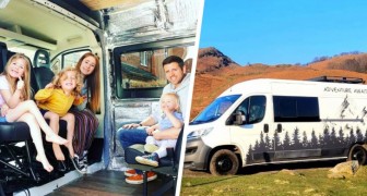 Sie verkaufen ihr Haus und begeben sich mit ihren 3 Kindern in einem Lieferwagen auf ein Abenteuer: die kuriose Entscheidung dieses Paares