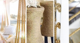 La corde : comment l'utiliser pour décorer la maison de mille façons différentes