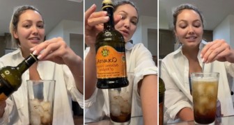 Ze maakt een drankje met curieuze ingrediënten in een TikTok-video: “Het smaakt hetzelfde als Coca-Cola