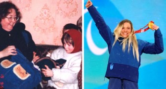 Hon adopterar en rörelsehindrad flicka som övergetts på ett barnhem och idag är hon en olympisk mästare