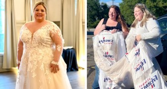 Braut verschenkt ihr 3.000 $ teures Brautkleid: „Ich möchte es einer Person geben, die es sich sehr wünscht, es aber nicht selbst kaufen kann“
