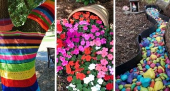 11 trouvailles sympas pour transformer votre jardin en un lieu charmant et coloré 