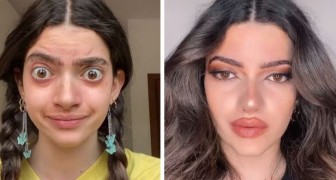 Dit meisje slaagt erin zichzelf zo te transformeren dankzij make-up, dat gebruikers haar ervan beschuldigen nep te zijn