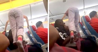 Scavalca gli altri passeggeri per sedere al suo posto: il gesto della donna ha provocato indignazione (+ VIDEO)