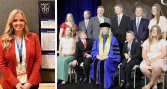 Mamma di 9 figli si laurea in medicina 20 anni dopo essersi iscritta all'Università