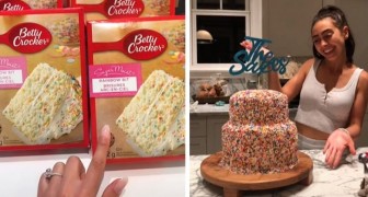 Hace su propio pastel de bodas en su casa, la noche antes de la boda: los usuarios la critican por el resultado