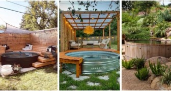 Bovengrondse metalen zwembaden: 10 betaalbare en trendy inrichtingsoplossingen voor je tuin