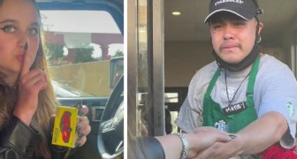 A coffee shop employee is broke and depressed, but a customer gives him money for a car: You saved me
