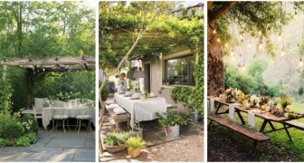 Mangiare in giardino: 11 ispirazioni per allestire zone pranzo da sogno immerse nella natura