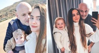 He is 55 and she is 26, they have a daughter and are very happy despite criticism: Are you the father or the grandfather?