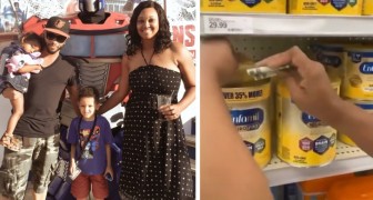 Casal esconde dinheiro em produtos para bebês no supermercado: uma ajuda para novos pais em dificuldade