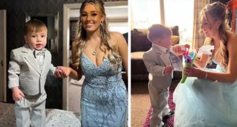 Mother cannot find a babysitter and decides to take her son as a chaperone to the prom