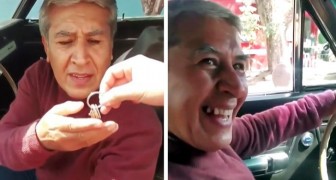 Father sells his classic car to pay for his son's studies: the son buys it back for him in secret to thank him