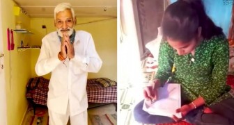 Grandfather sells his house and becomes homeless to pay for his granddaughter's studies: he is rewarded with thousands of donations