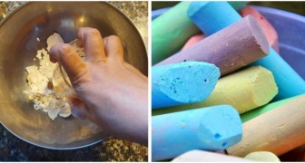 Gessetti colorati fai-da-te: puoi realizzarli a casa con i gusci d'uovo