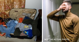 La moglie si rifiuta di fargli la valigia per un viaggio di lavoro e lui perde il volo: È colpa tua