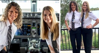 Moeder en dochter delen dezelfde passie en vliegen samen de eerste vlucht: “een droom is uitgekomen”