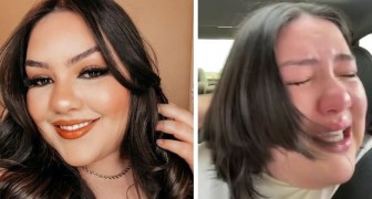 Woman goes to the hairdresser to change her look but leaves the salon so disappointed that she comes home in tears