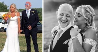 Couple marry despite a 19-year age difference: he discovers he already met her when she was just a child