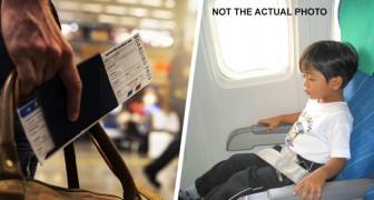 Compra un vuelo en primera clase y una pasajera le pide que le ceda el asiento a su hijo: él se niega
