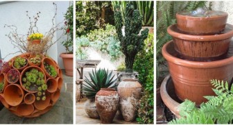 Pots en terre cuite dans le jardin : l'idée intemporelle pour meubler avec style et créativité 