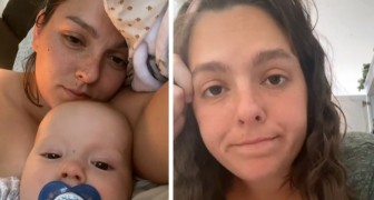 Mom accepts her husband's help to calm her son down, but after 2 minutes, he gives up: I'm not capable