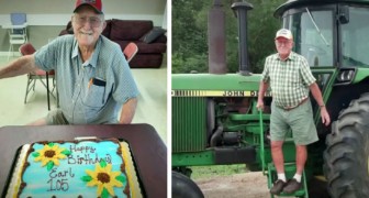 Han fortsätter att odla sin mark trots att han är 105 år gammal: Jag har inte för avsikt att sluta