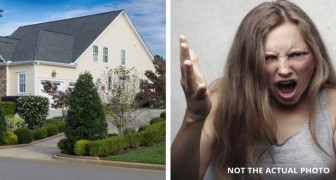 Una donna si infuria con il vicino perché le blocca il vialetto di casa e le impedisce di parcheggiare