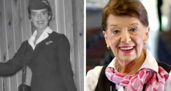 This woman has achieved an important world record: at 86, she is the longest-serving flight attendant in the world