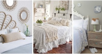 9 idées romantiques pour décorer la chambre dans un style rustic chic vraiment parfait