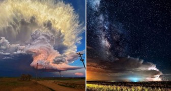 21 suggestieve afbeeldingen die ons de majestueusiteit van atmosferische fenomenen over de hele wereld laten zien